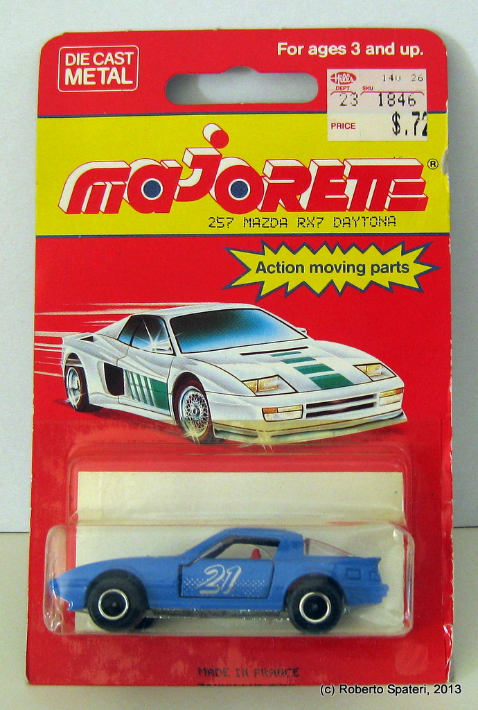 Majorette Mazda RX7 (n.257)